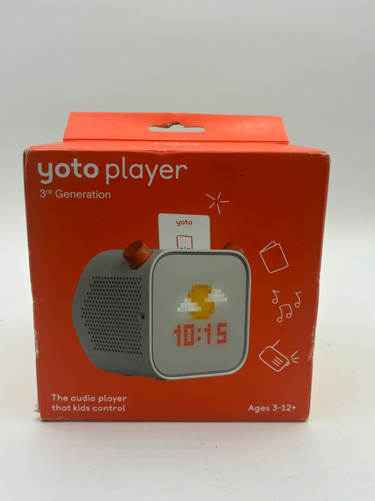Yoto Player 3rd Generation Speaker White - New In Box