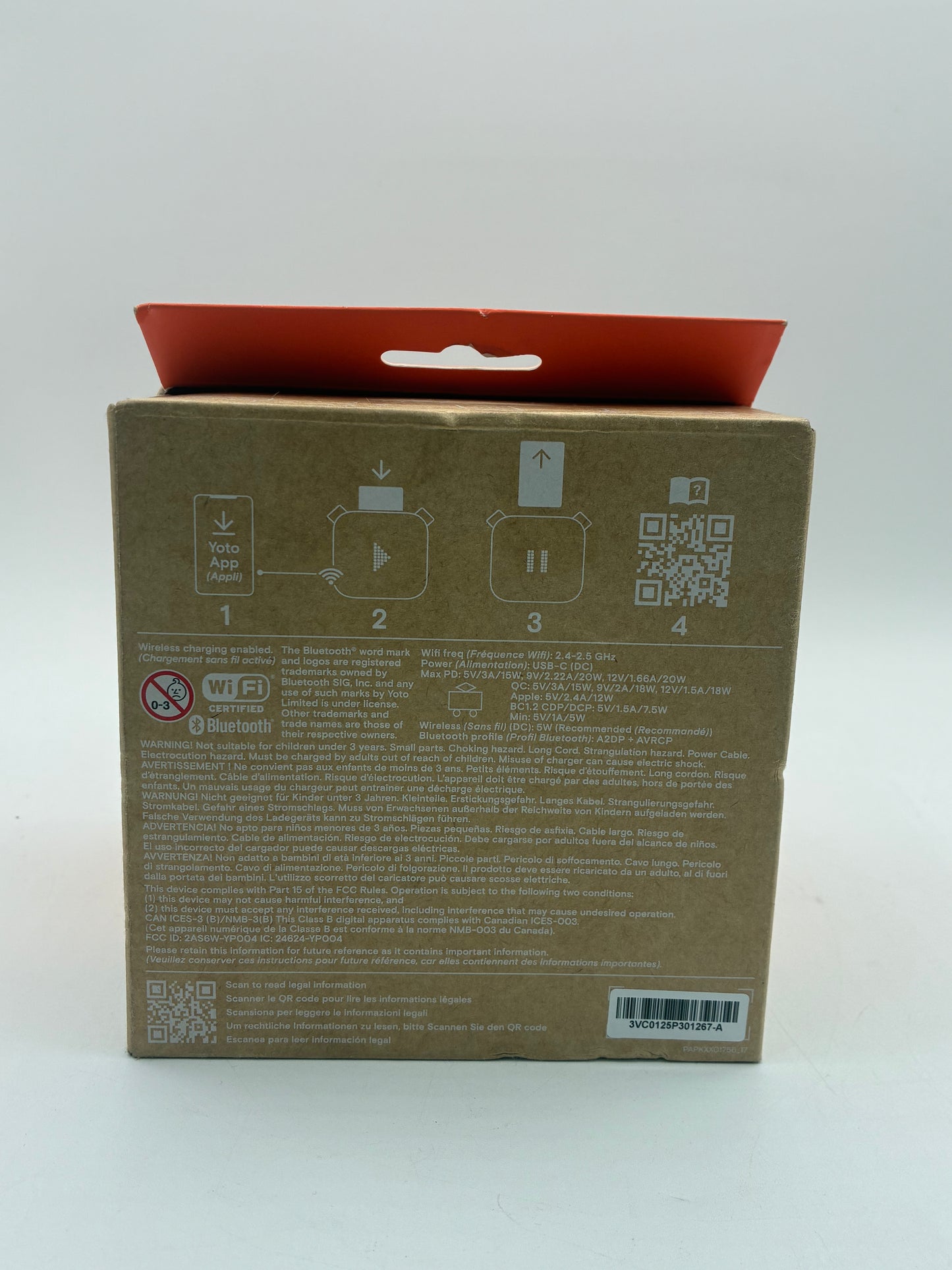 Yoto Player 3rd Generation Speaker White - New In Box
