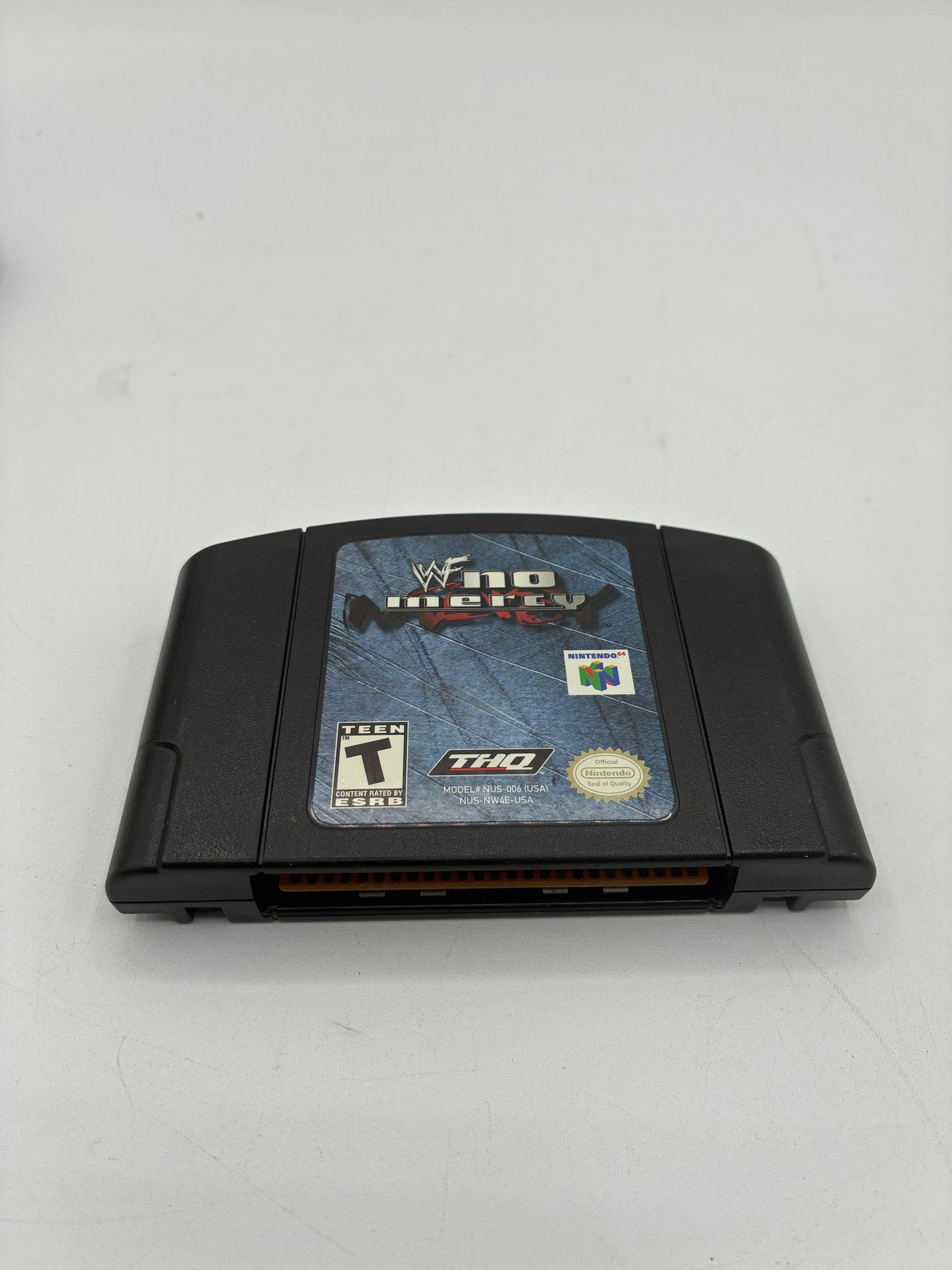 Nintendo 64 WWF No Mercy Video Game - Free Shipping!