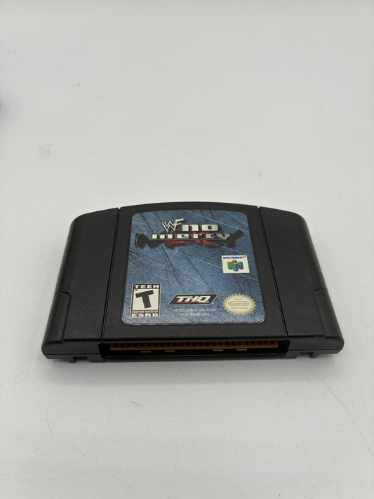 Nintendo 64 WWF No Mercy Video Game - Free Shipping!