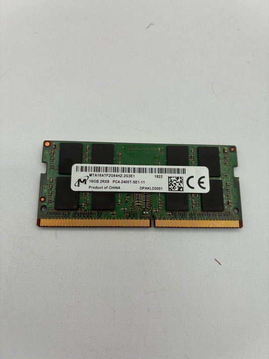 Micron Crucial 16GB DDR4 2400MHz PC4-19200 SODIMM Laptop Memory