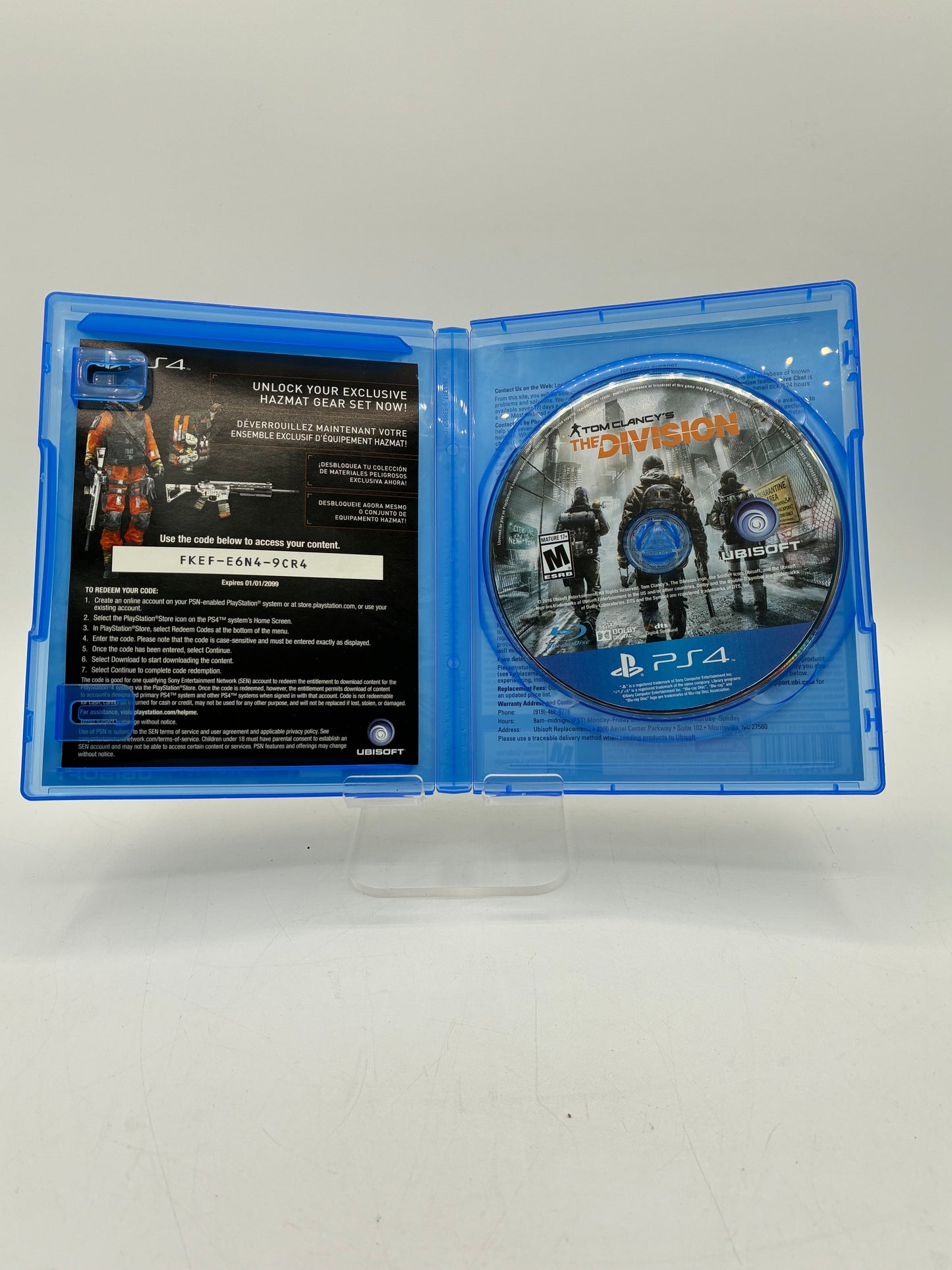 PlayStation 4 Tom Clancy's The Division Video Game - Free Shipping!