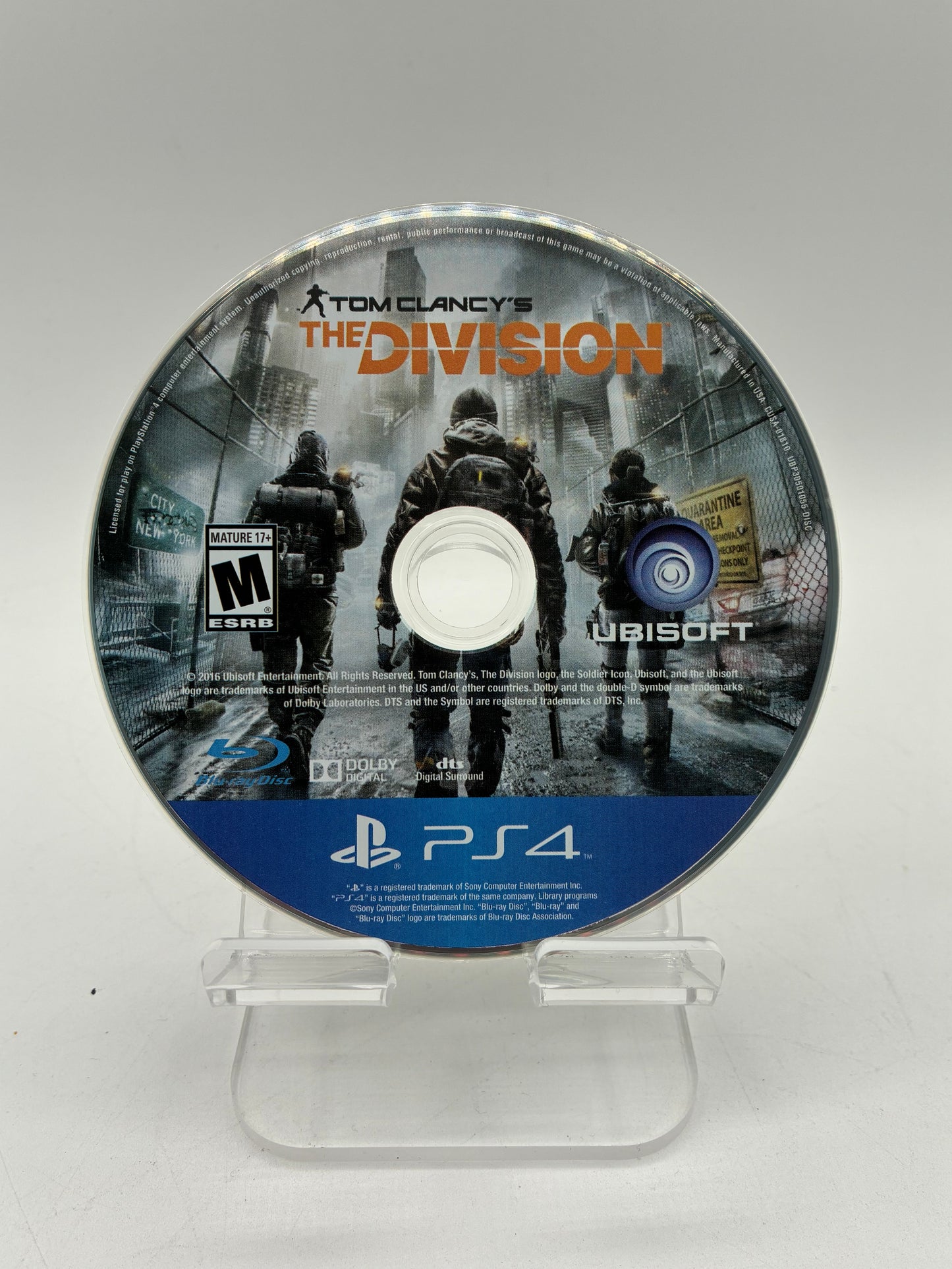 PlayStation 4 Tom Clancy's The Division Video Game - Free Shipping!