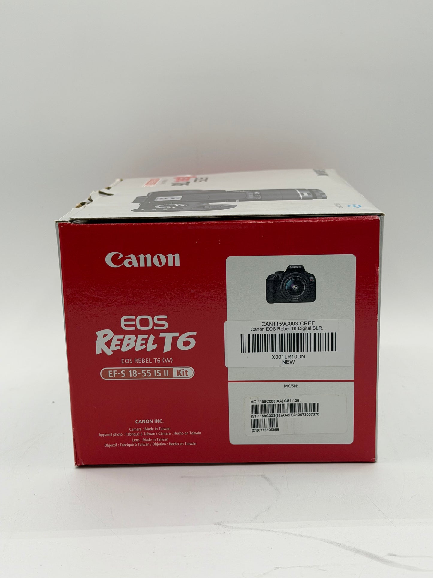 Canon EOS Rebel T6 18MP Digital SLR Camera W/ 18-55mm Lens+ Charger+Case Tested