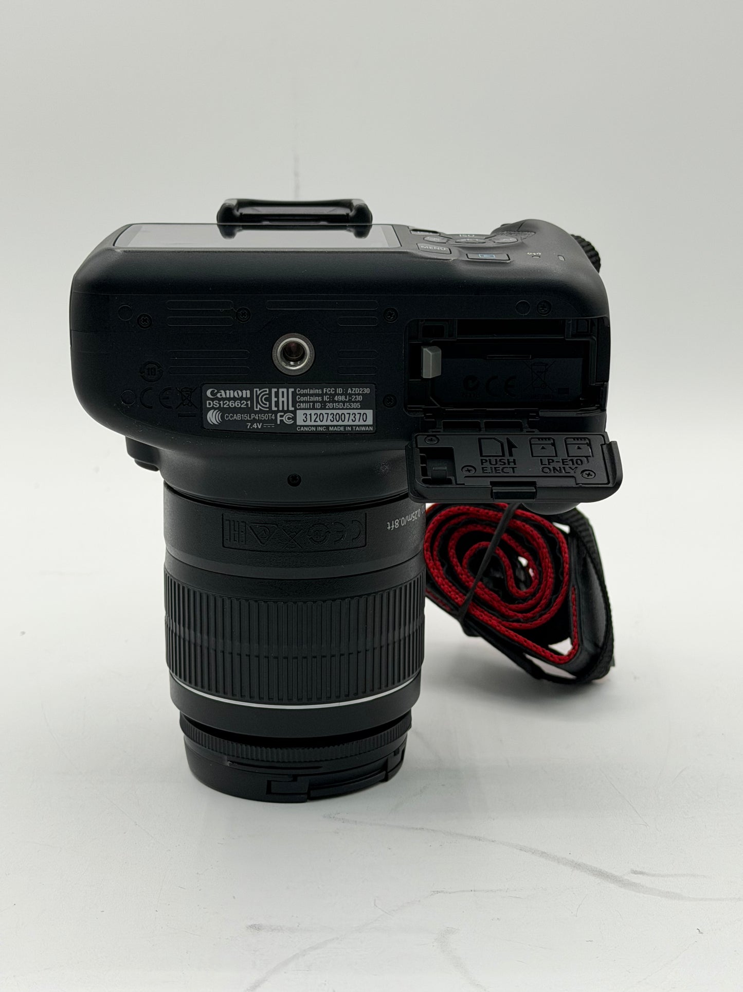 Canon EOS Rebel T6 18MP Digital SLR Camera W/ 18-55mm Lens+ Charger+Case Tested