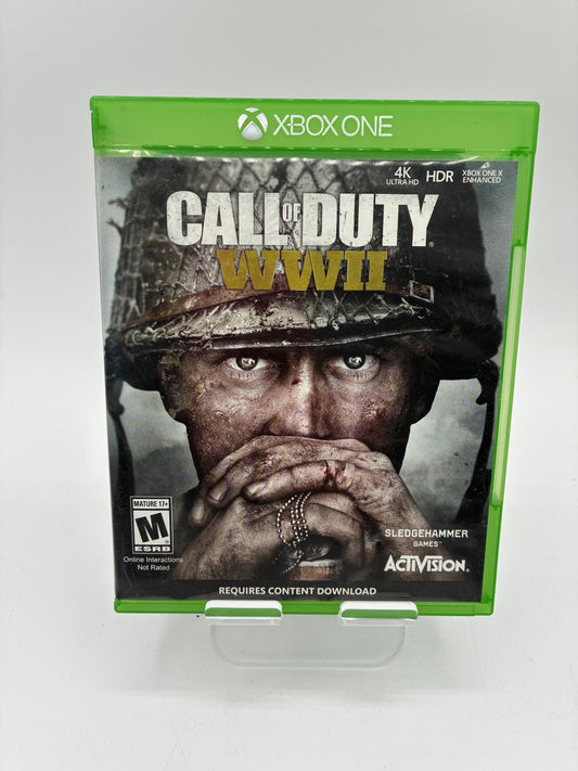 Xbox One Call of Duty WWII Black with Box -  Free Shipping!