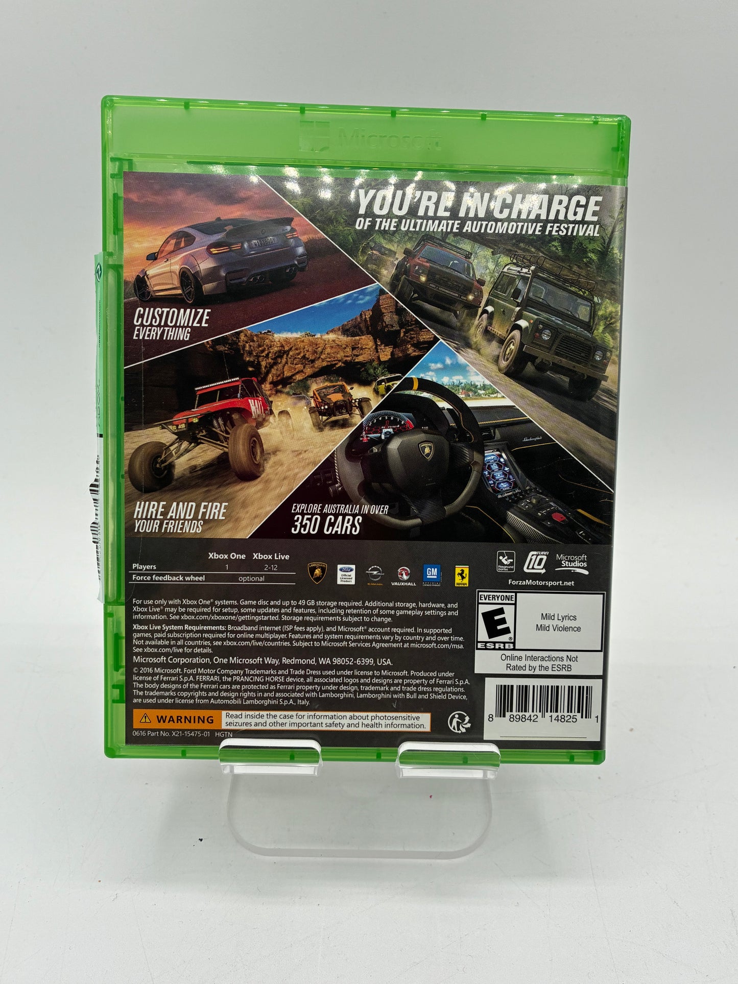 Xbox One Forza Horizon 3 Video Game with Box - Free Shipping!