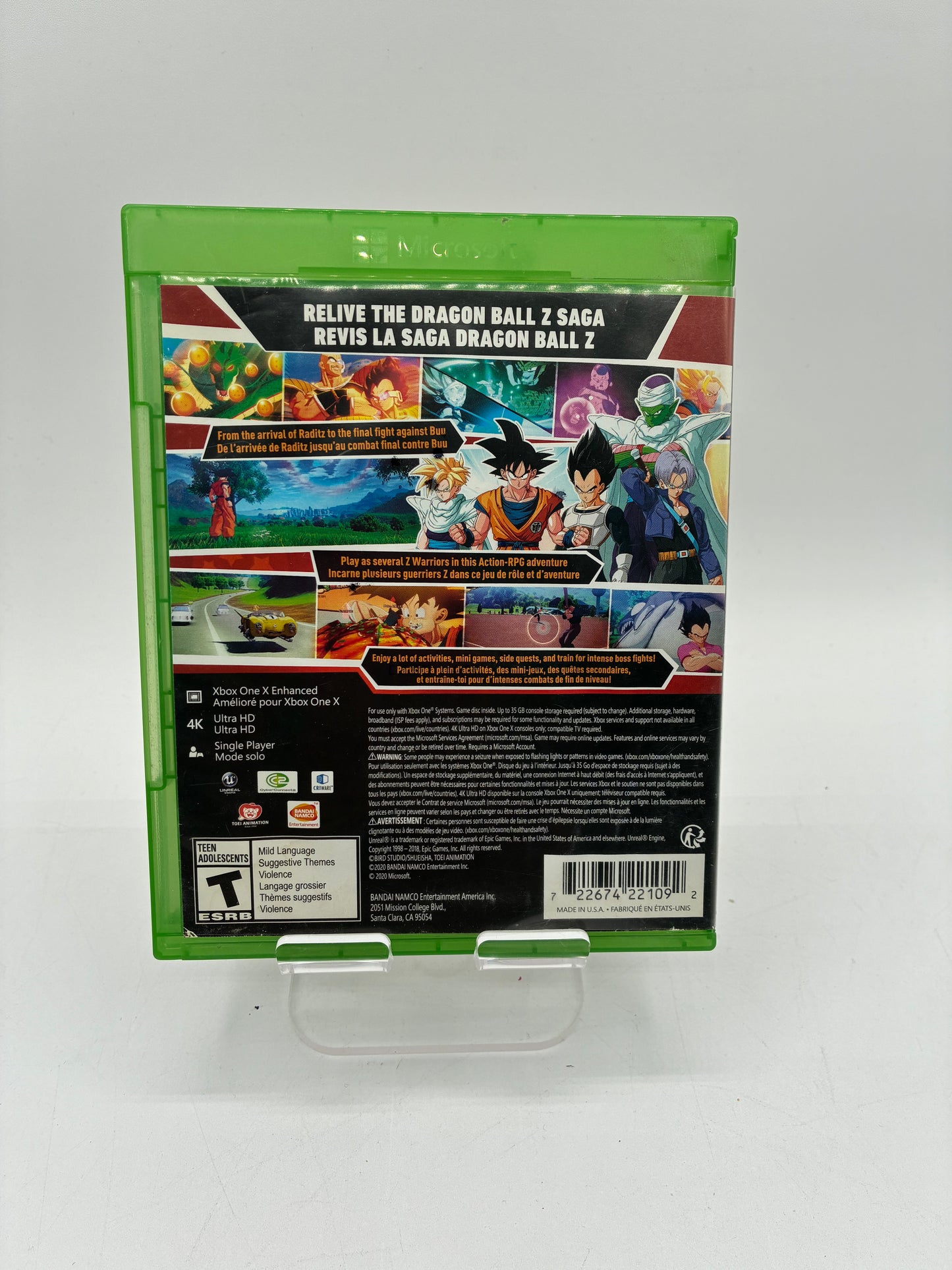 Xbox One Dragon Ball Z: Kakarot Video Game -  Free Shipping!