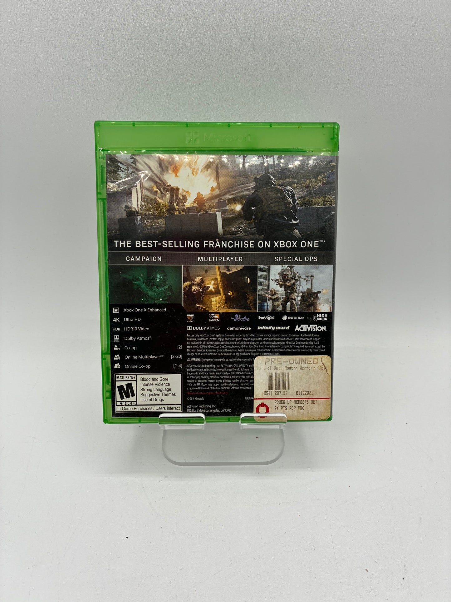 Xbox One Call of Duty: Modern Warfare Video Game - Free Shipping!