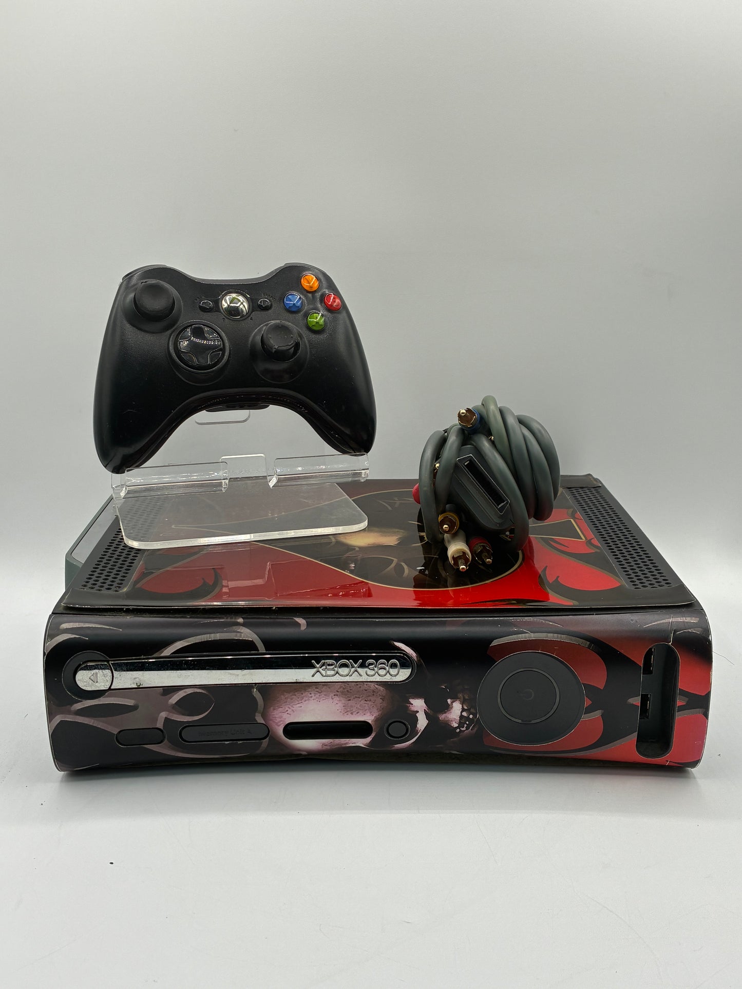 Microsoft Xbox 360 Elite (2007) Black Console with Controller
