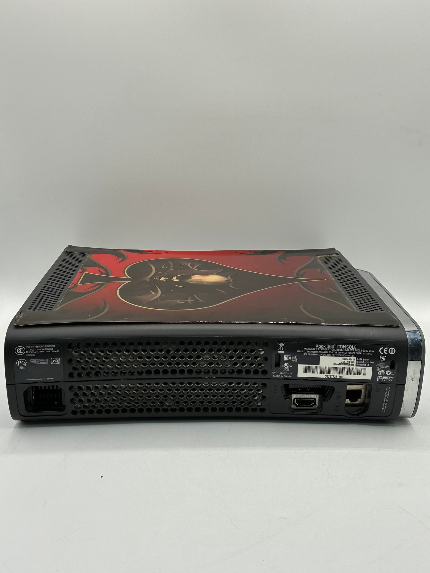 Microsoft Xbox 360 Elite (2007) Black Console with Controller