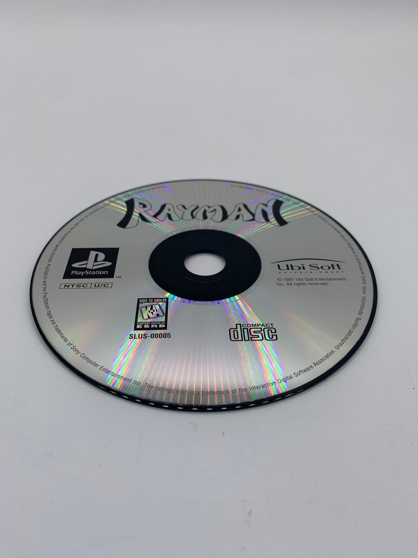 Rayman  - Playstation Video Game - Free Shipping!