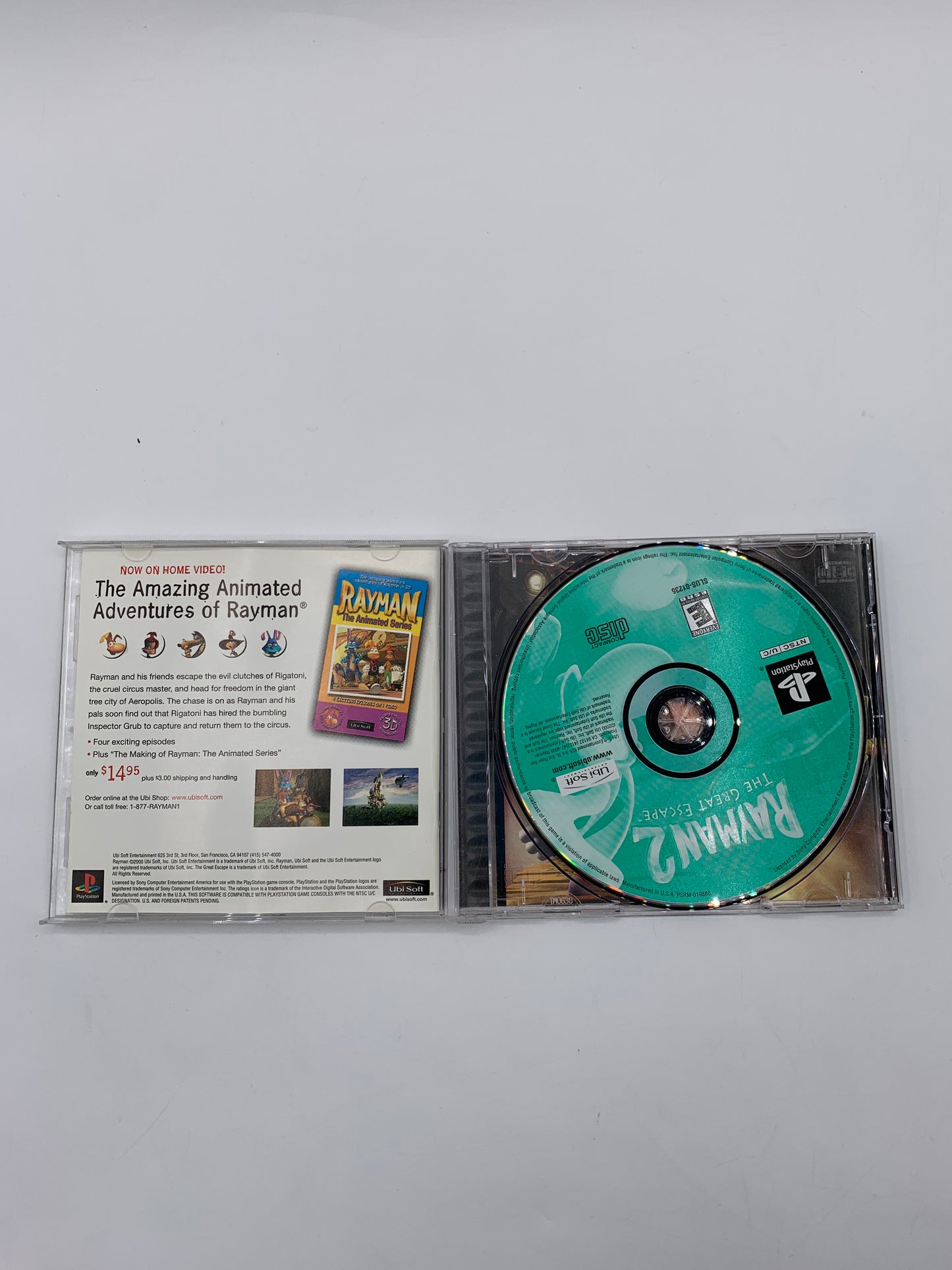 Rayman 2 The Great Escape - Playstation Video Game - Free Shipping!