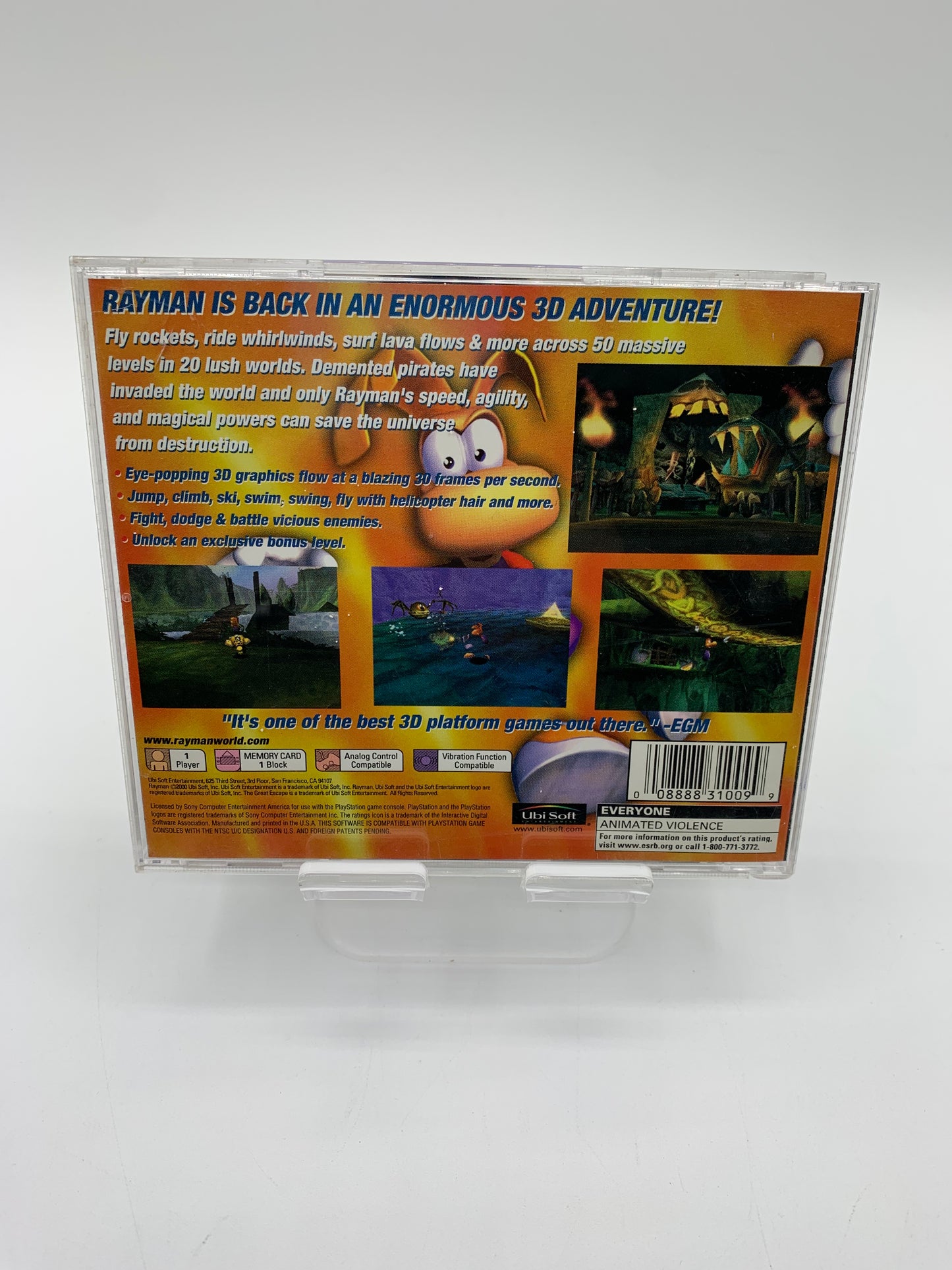 Rayman 2 The Great Escape - Playstation Video Game - Free Shipping!