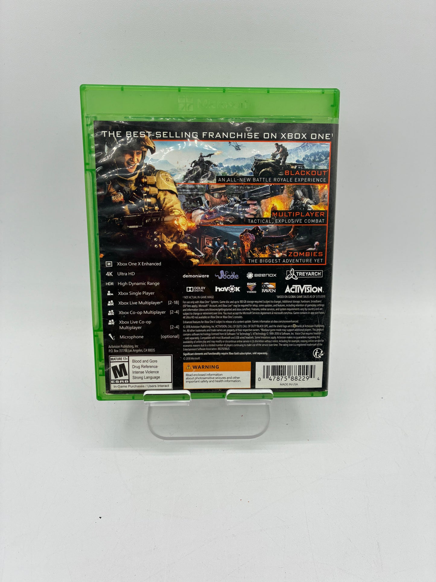 Xbox One Call of Duty: Black Ops 4 - Free Shipping!