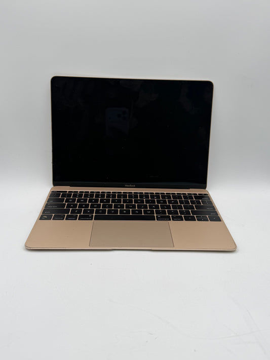 2017 Apple MacBook Retina 12" i5 8GB 512GB A1534 Rose Gold PARTS NO POWER
