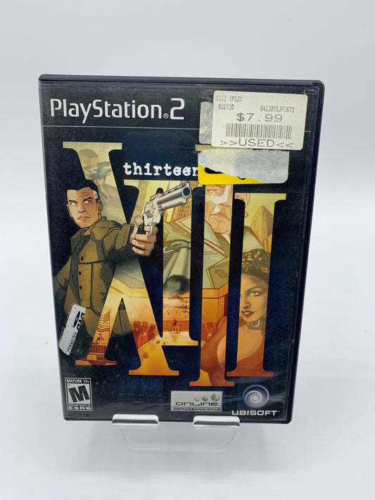 XIII Thirteen 13 - Playstation 2 Video Game - Free Shipping!