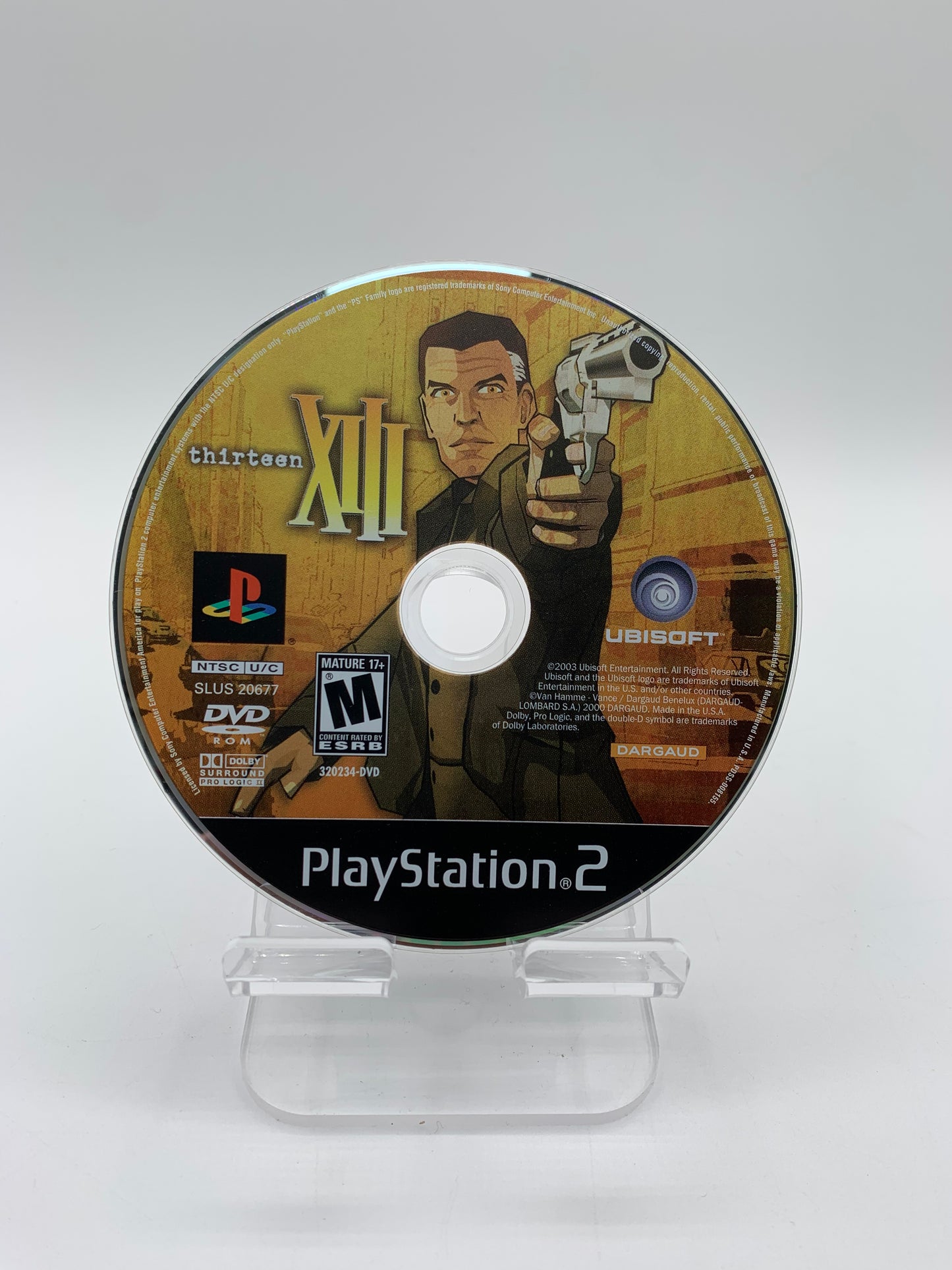 XIII Thirteen 13 - Playstation 2 Video Game - Free Shipping!
