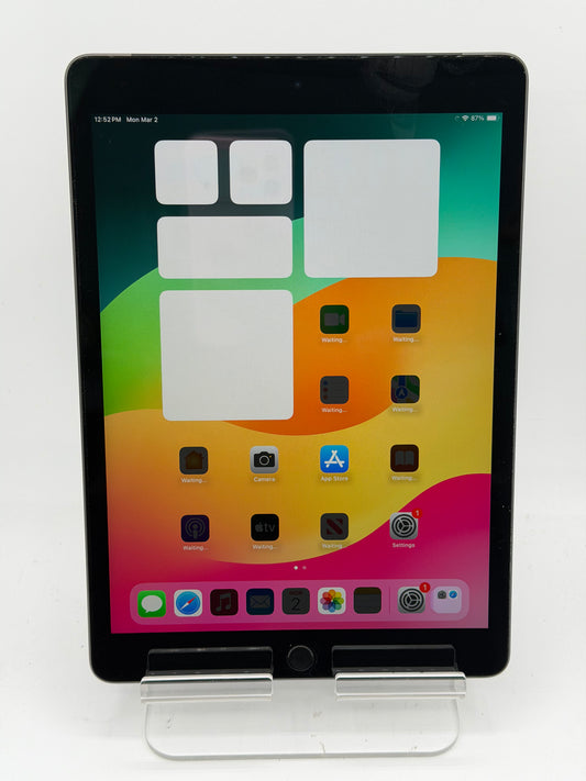 Unlocked Apple iPad 9th Gen A2603 MK2P3LL/A 10.2 Inch 256GB Space Grey