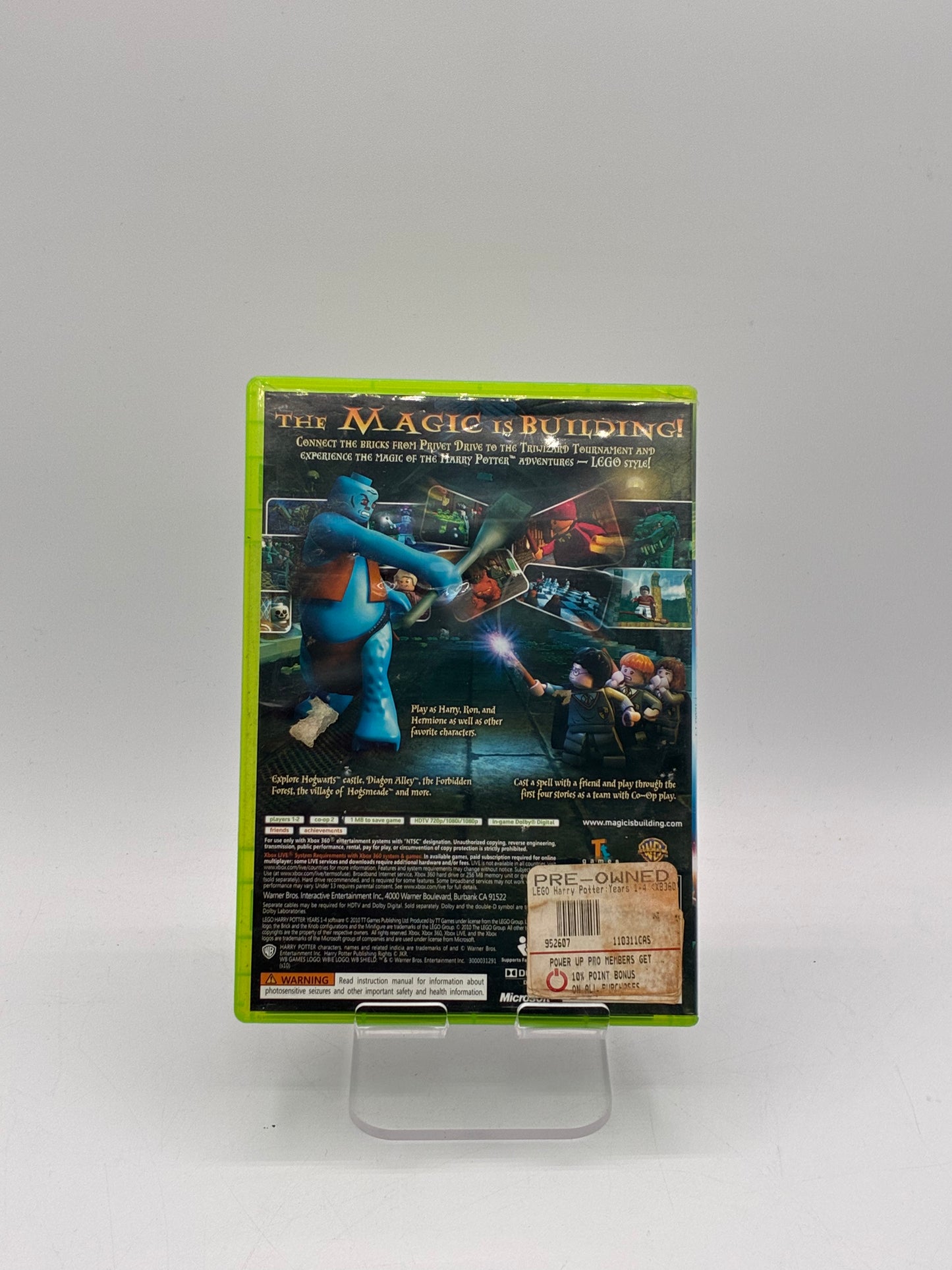 XBox 360 Lego Harry Potter Collectible - Free Shipping!