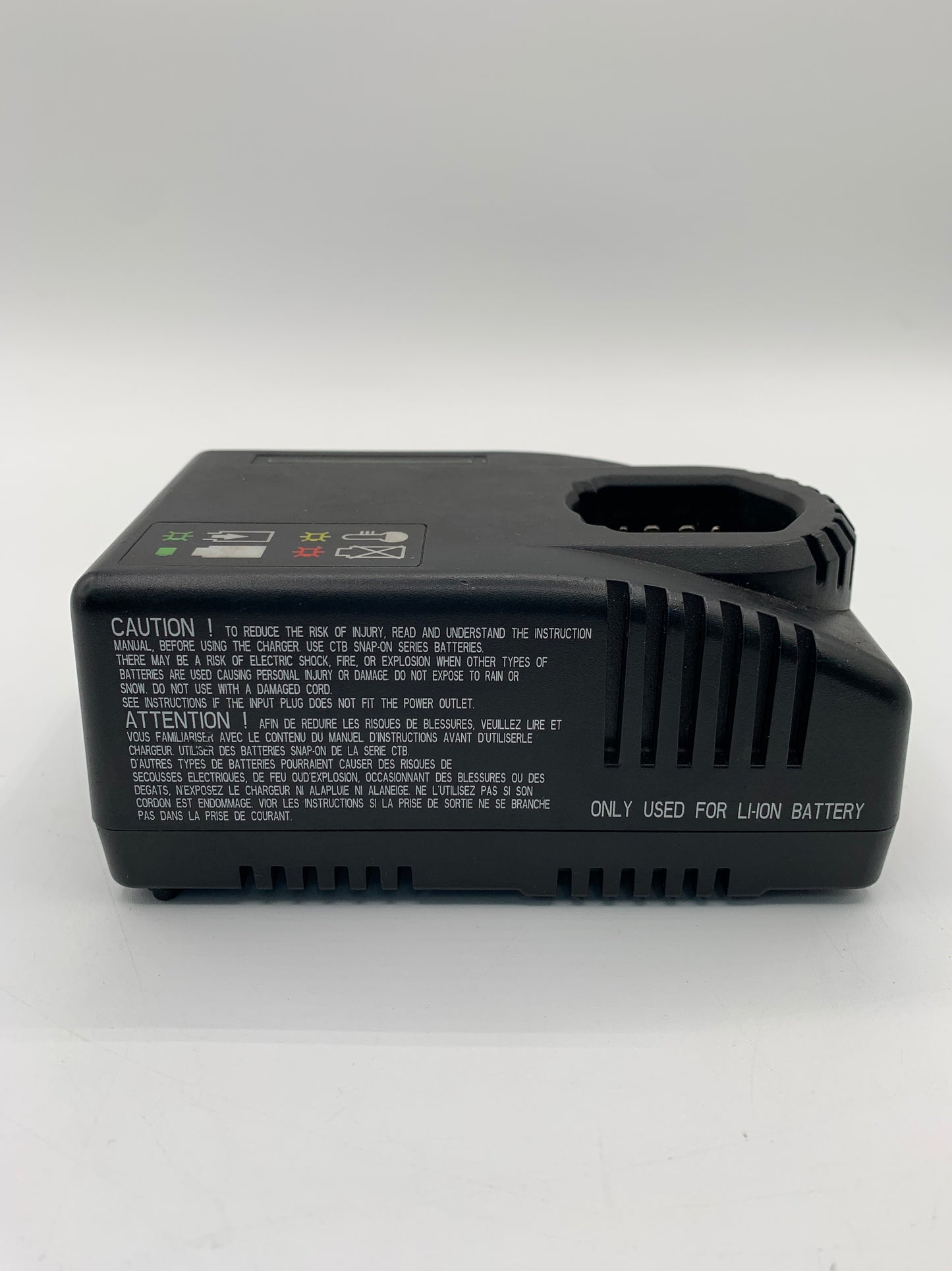 CTC772A 14.4 Lithium Battery - Snap-on Charger Black