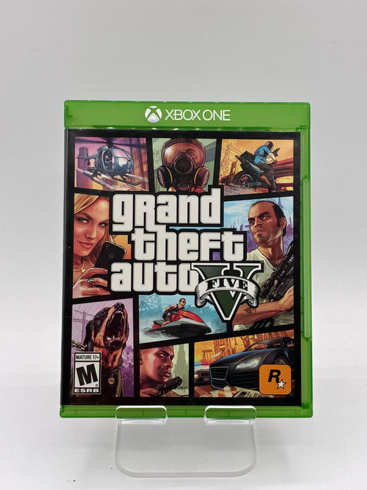 Xbox One Grand Theft Auto V Video Game With Box  - Free Shipping!