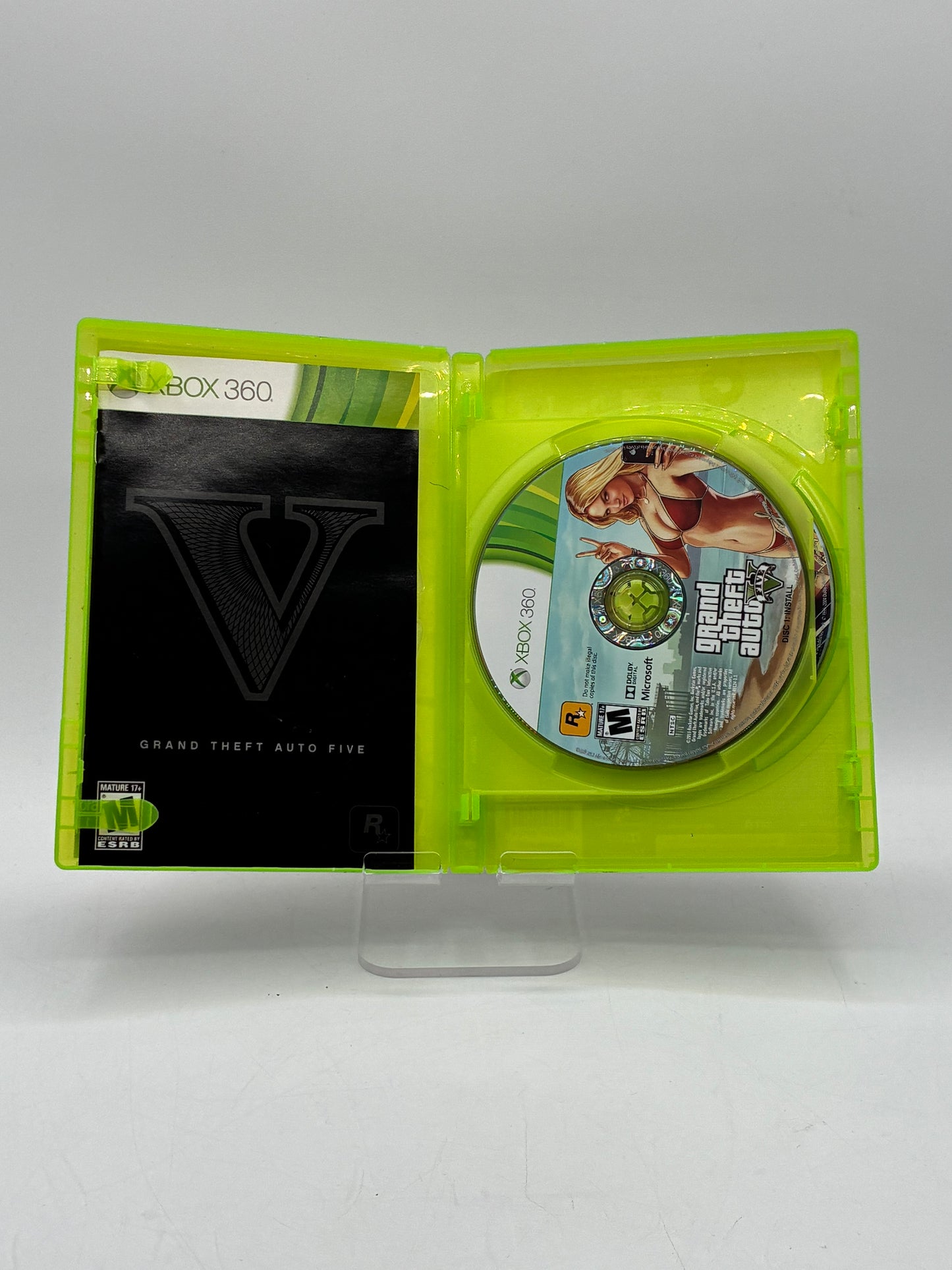Xbox 360 Grand Theft Auto V Game with Box - Free Shipping!