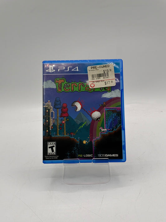 Playstation 4 Terraria Video Game with Box - Free Shipping!