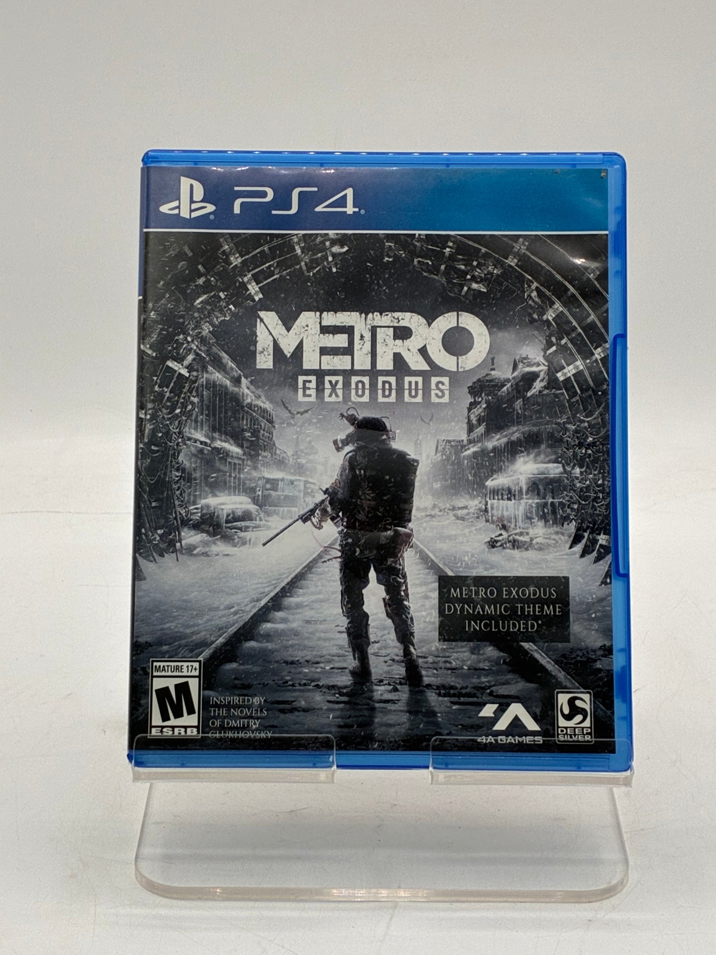 Playstation 4 Metro Exodus Video Game with Box- Free Shipping!