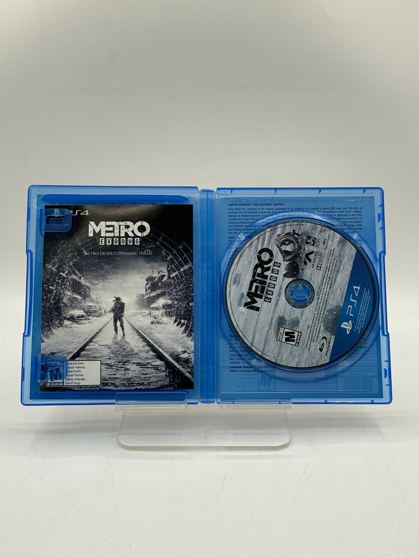 Playstation 4 Metro Exodus Video Game with Box- Free Shipping!