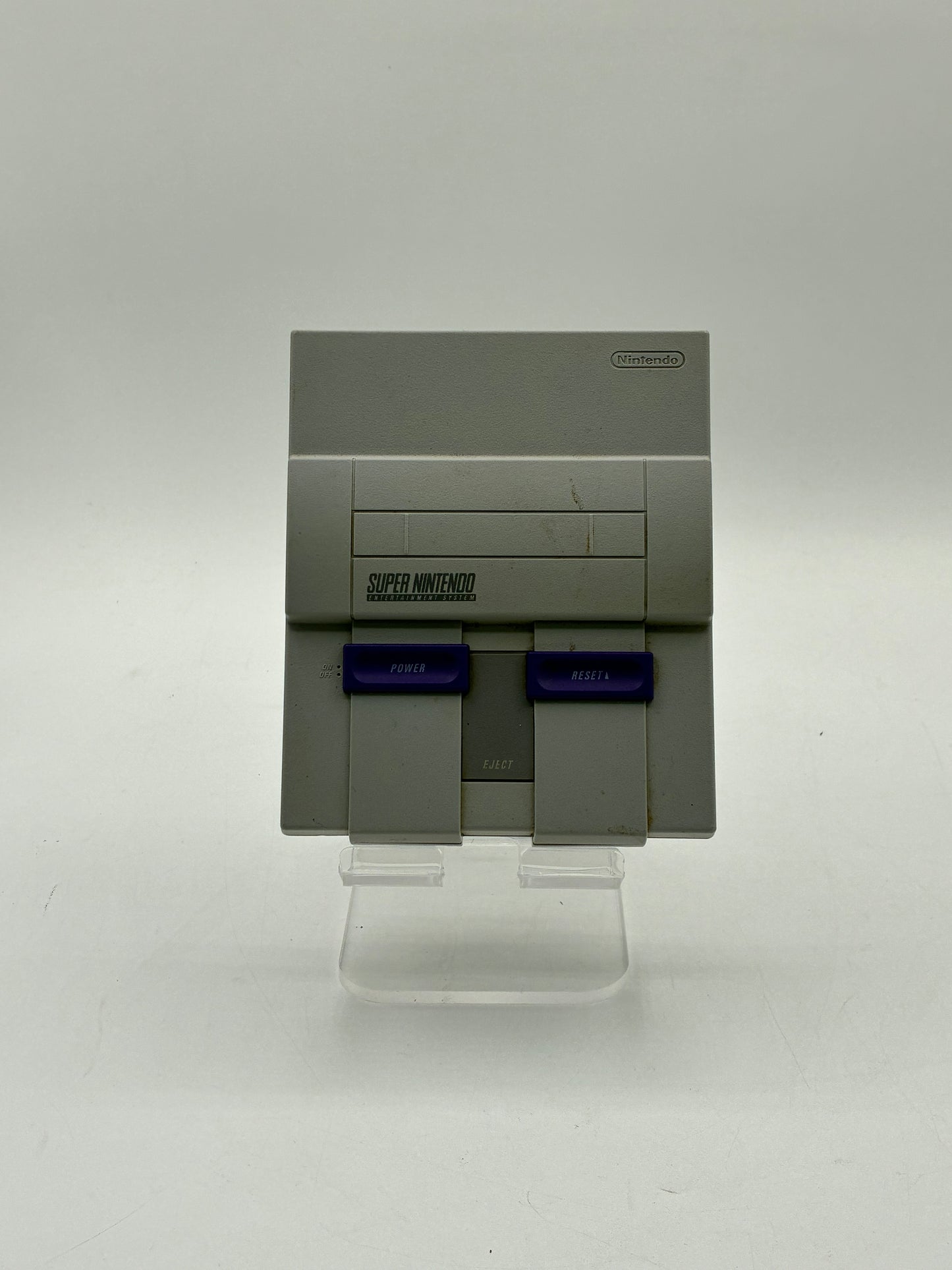 Super NES Nintendo Deck Mini Console CLV 201 w/ 2 Controllers *Tested & Working* Free Shipping