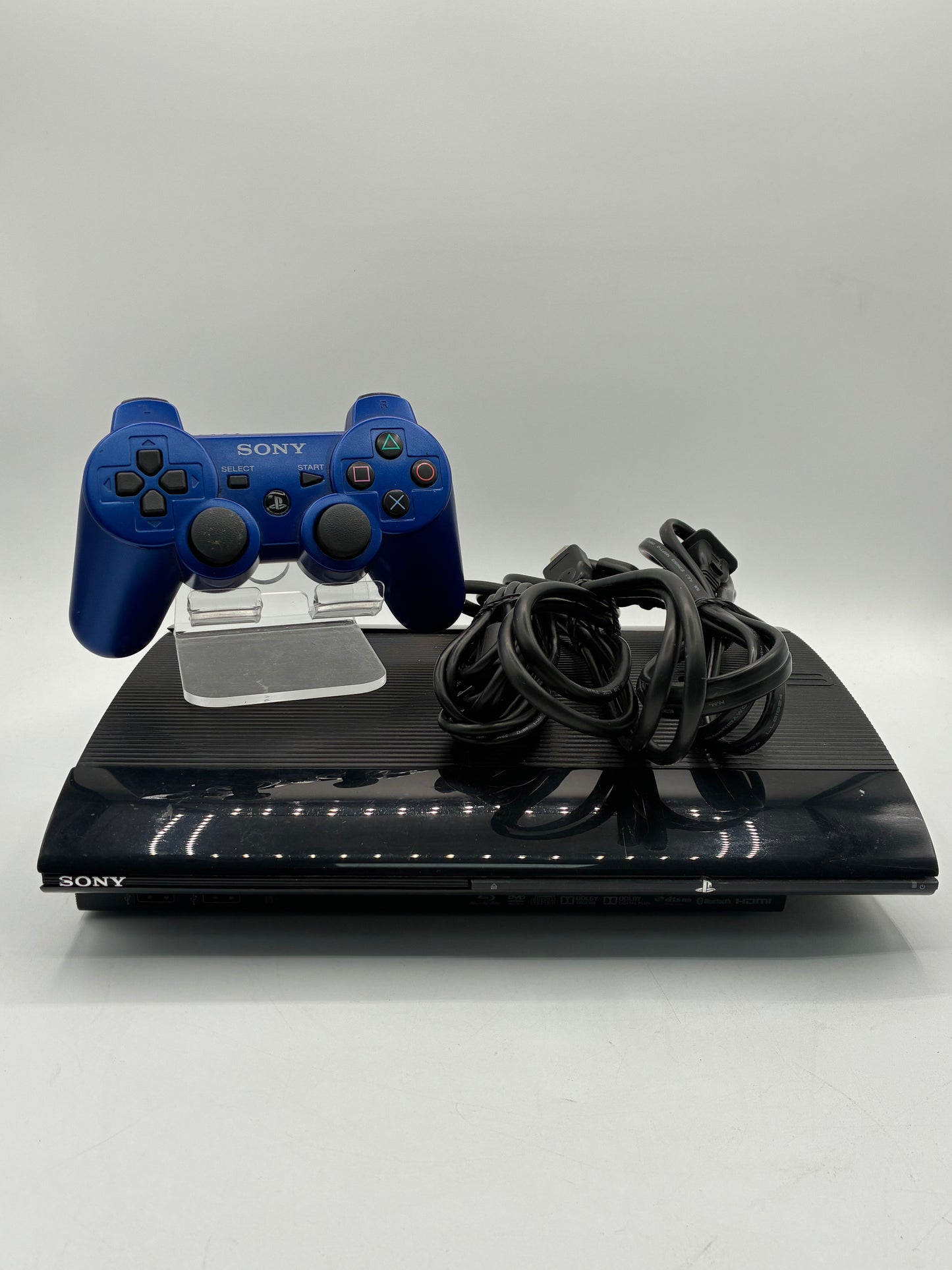 Sony PlayStation 3 Super Slim CECH-4001C 250GB w/Cords and Controller
