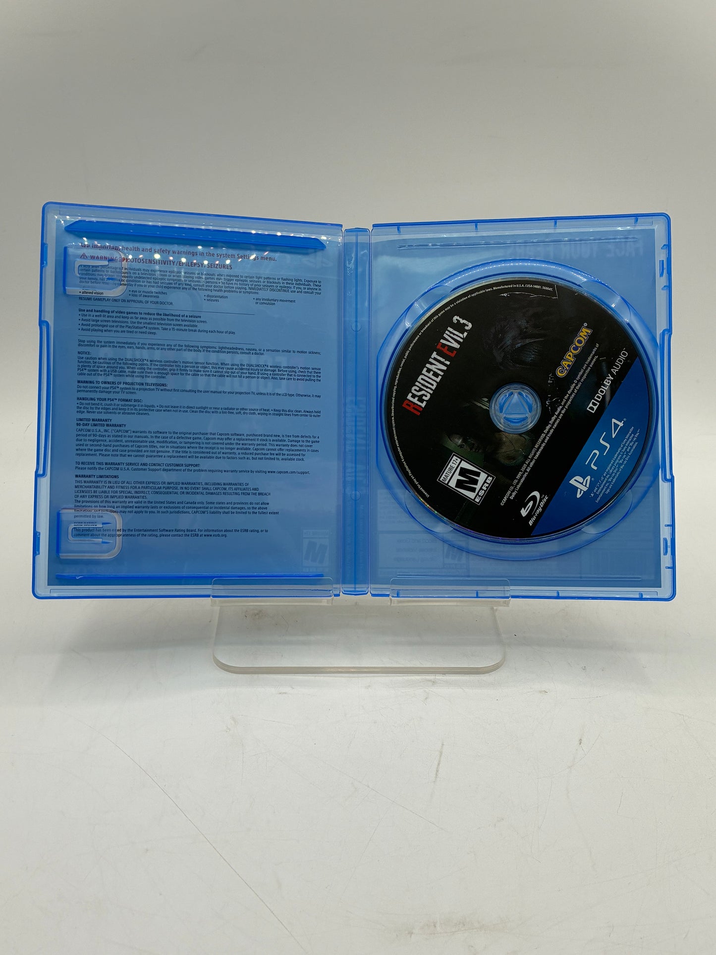 Playstation 4 Resident Evil 3 Video Game - Free Shipping!