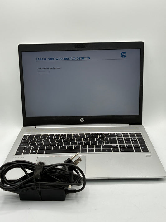 HP ProBook 450 G7 15-inch Core i5 10th Gen 256GB 8GB Silver Laptop READ