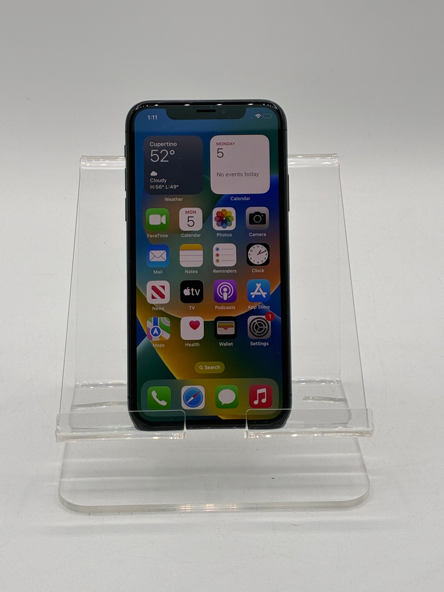Apple iPhone X 5.8 Inch MQCK2LL/A 64GB Black Unlocked