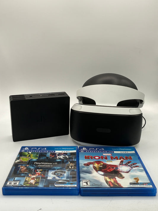 Sony PlayStation VR for PS4 PS VR PSVR CUH-ZVR 2 Complete Set Tested w/ VR GAMES!