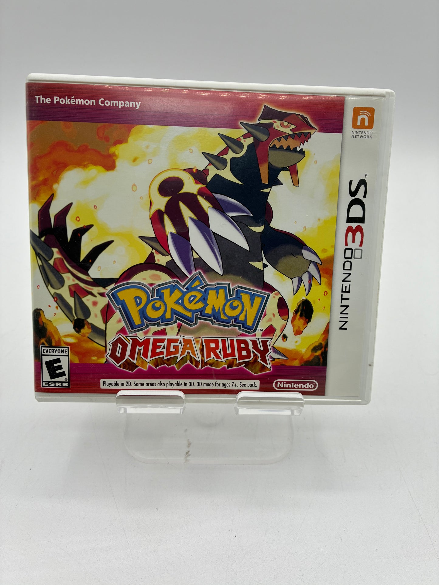 Nintendo 3DS Pokemon Omega Ruby Game with Box and Inserts