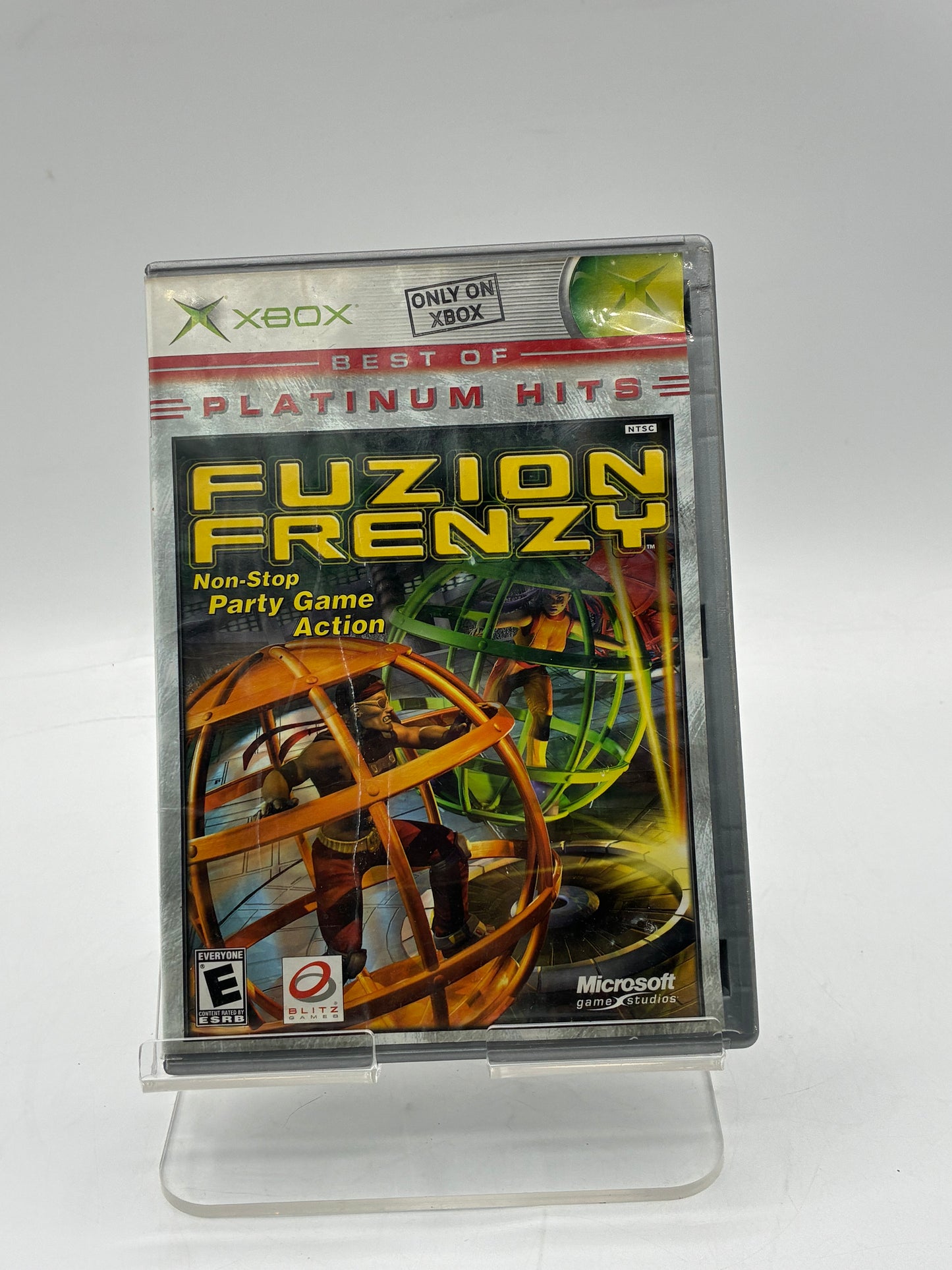Xbox Fuzion Frenzy Video Game with Box - Free Shipping!