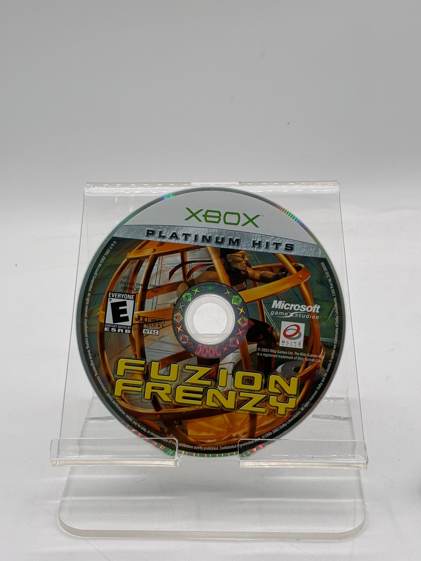 Xbox Fuzion Frenzy Video Game with Box - Free Shipping!