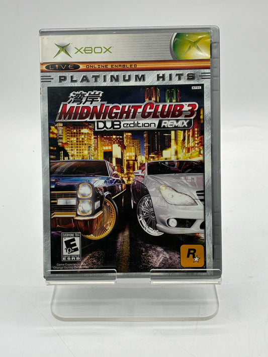 Xbox Midnight Club 3 Dub Edition Remix Video Game - Free Shipping!