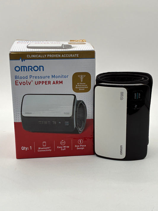 Omron BP7000 Evolv Wireless Upper Arm Blood Pressure Monitor - New In Box