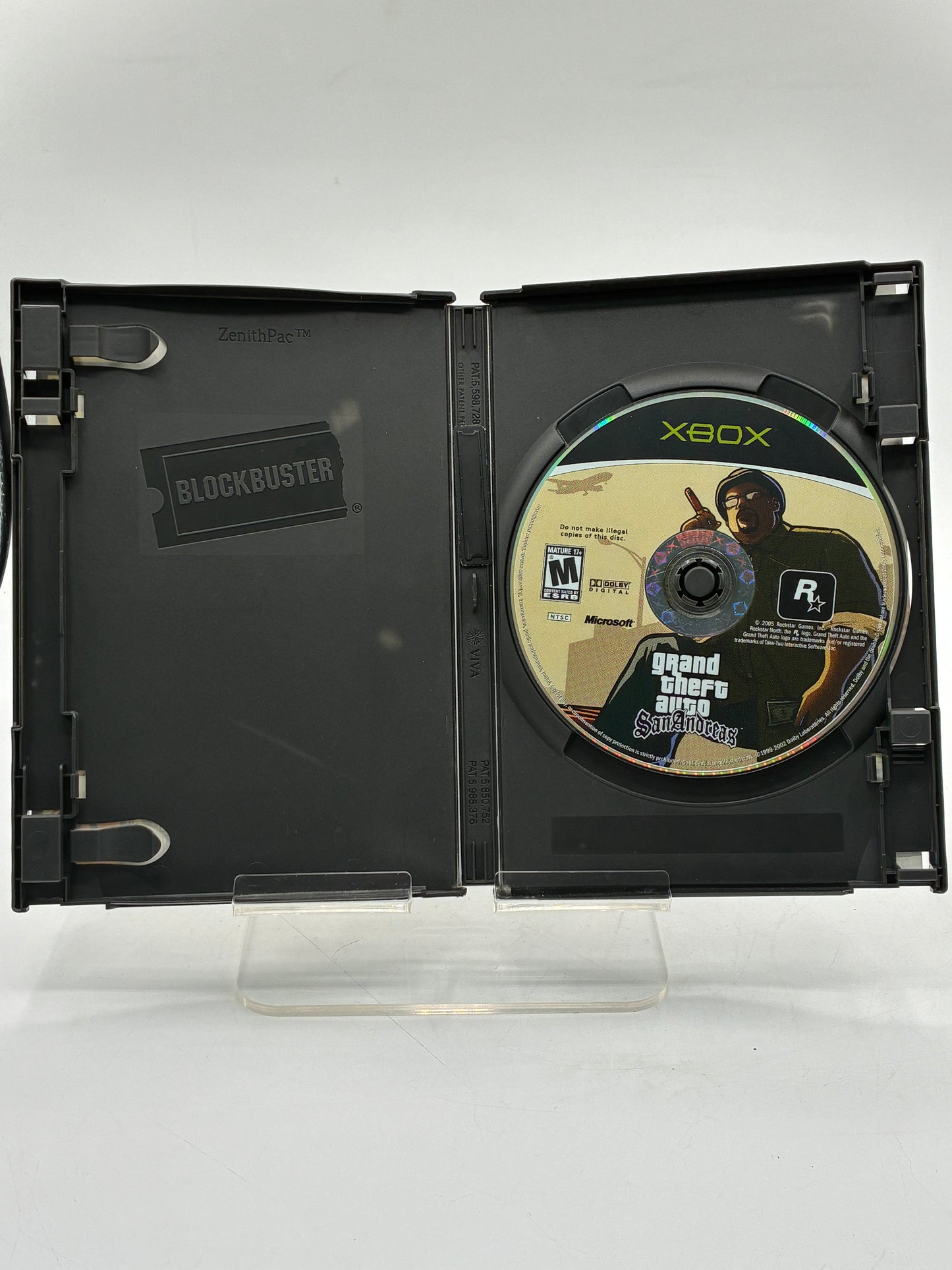 Xbox Grand Theft Auto San Andreas: Second Edition Video Game - Free Shipping!