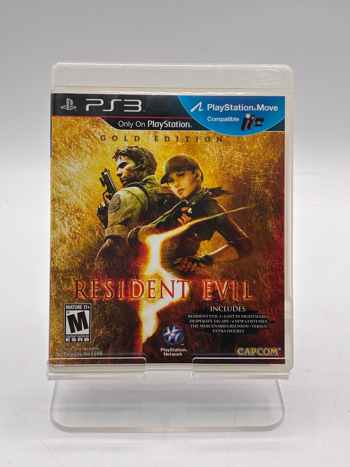 PlayStation 3 Resident Evil 5 Gold Edition Game  - Free Shipping!