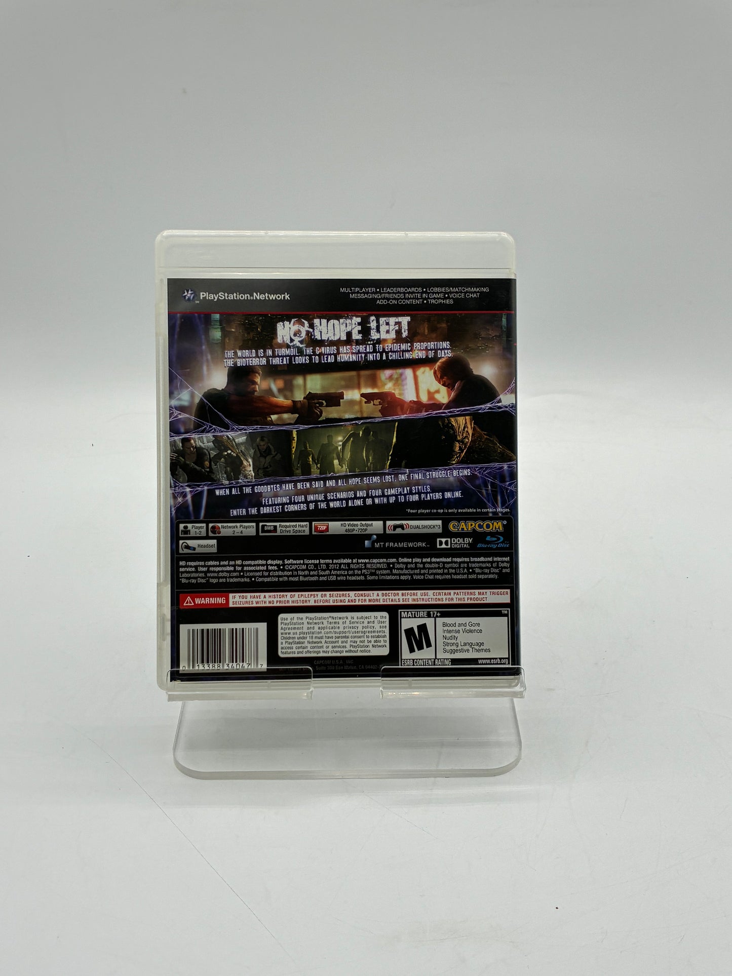 Playstation 3 Resident Evil 6  - Free Shipping!