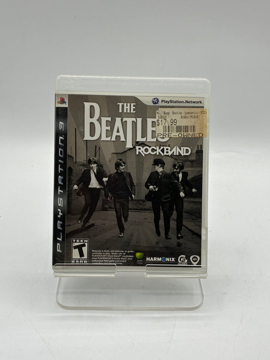 Playstation 3 The Beatles Rock Band Game Black - Free Shipping!