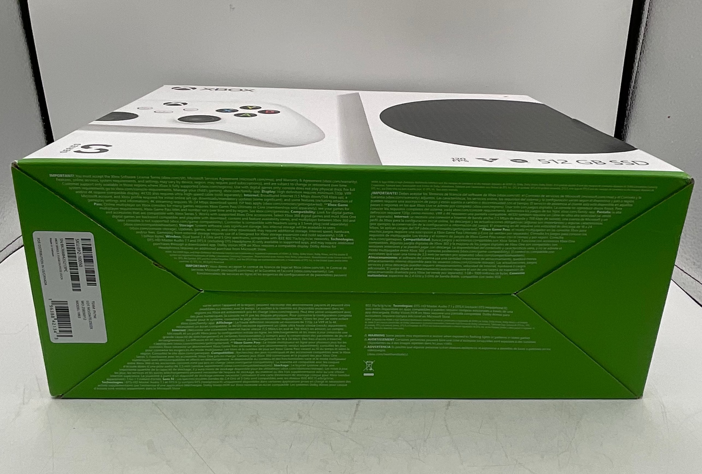 Microsoft Xbox Series S (1883) 2020 512GB Video Game System - White