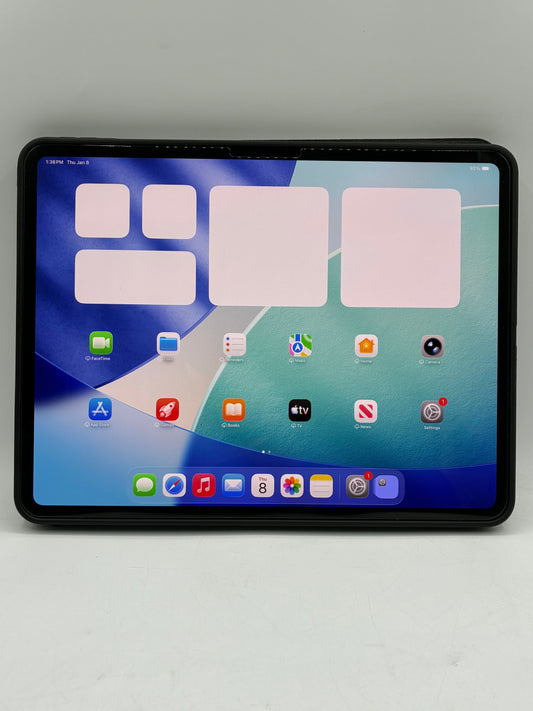 Unlocked Apple iPad Pro 13" M4 256GB Wi-Fi + LTE A2926 MVXT3LL/A Silver 97% BH