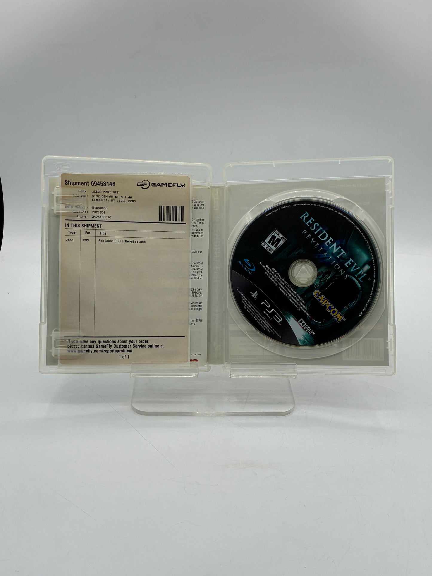 Playstation 3 Resident Evil Revelations Video Game - Free shipping!