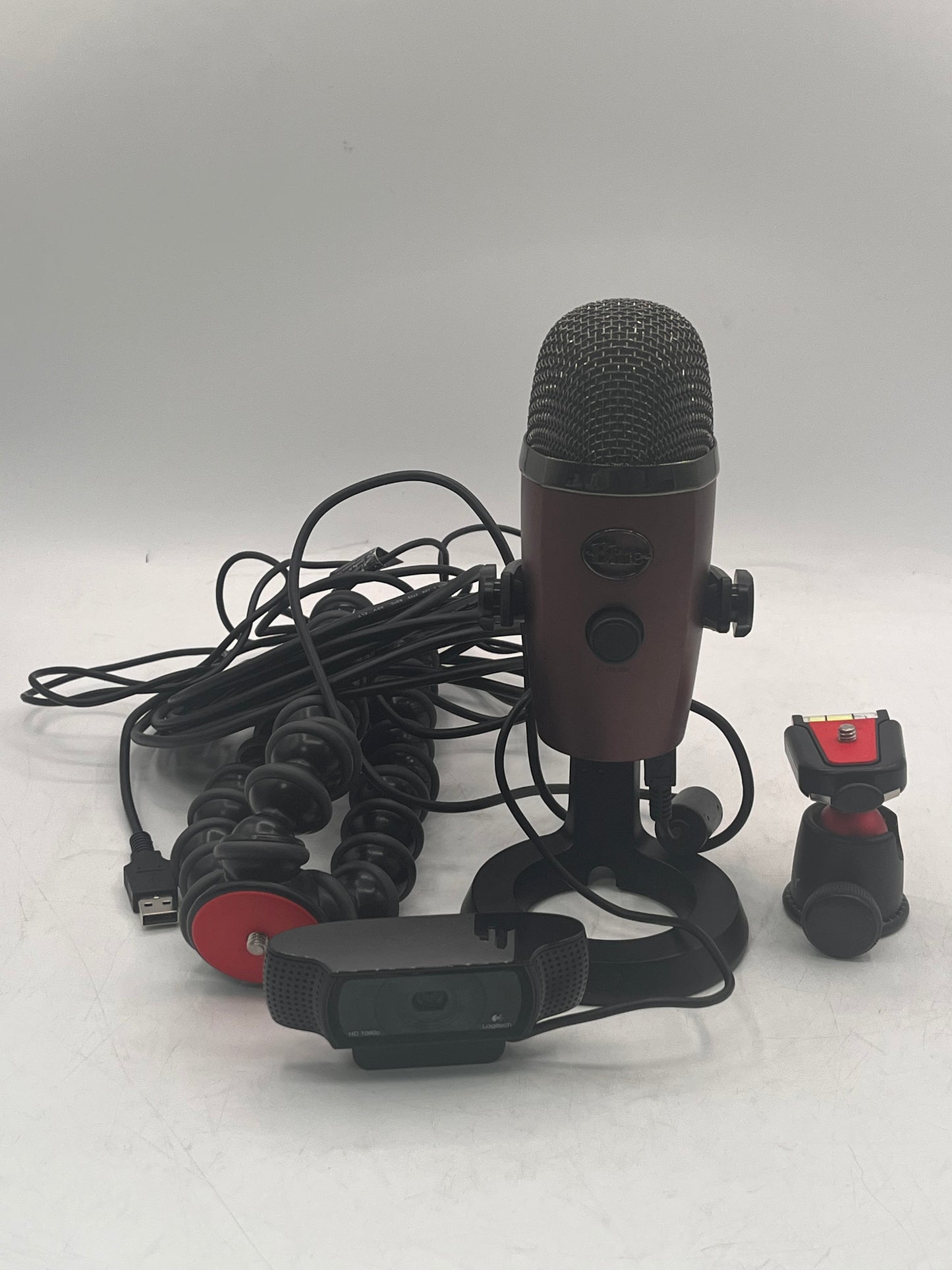 Blue Yeti Nano USB Microphone Black with Stand and USB Cable