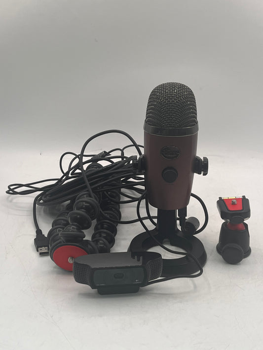 Blue Yeti Nano USB Microphone Black with Stand and USB Cable